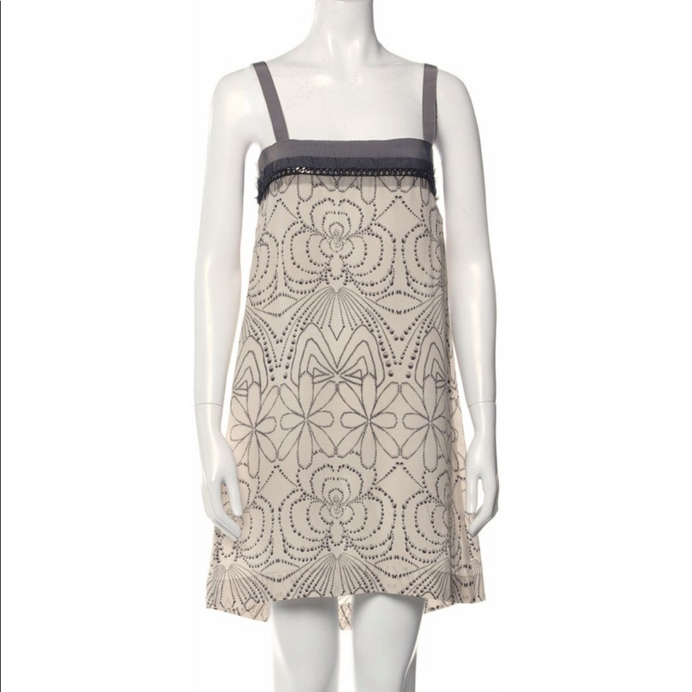 Like New Philosophy di Alberta Ferretti Silk Shift Dress